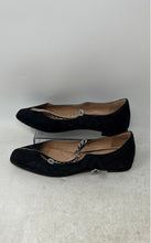 Load image into Gallery viewer, Cole Haan Womens Bridge Black Suede Square Toe Buckle Ballet Flats Size 7.5 B
