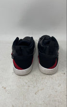 Load image into Gallery viewer, Nike Boys Air Jordan Fadeaway Black Mid Top Sneaker Shoes Size 12C Missing Laces
