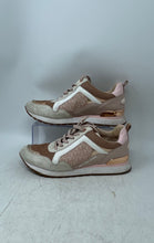 Load image into Gallery viewer, Michael Kors Womens Wilma White Pink Beige Lace-Up Sneakers Shoes Size 10M
