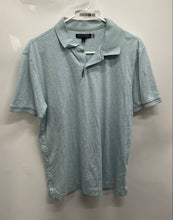 Load image into Gallery viewer, Banana Republic Mens Green Heather Cotton Short Sleeve Polo Shirt Size M
