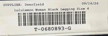 Load image into Gallery viewer, Lululemon Womens Black Elastic Waist Activewear Pull-On Ankle Legging Size 4
