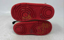Load image into Gallery viewer, Nike Kids Court Borough Mid 2 Black Red Hook And Loop Sneaker Shoes Size 7C
