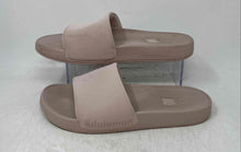 Load image into Gallery viewer, Lululemon Womens Restfeel Nude Slip-On Open Toe Slide Sandals Size 10
