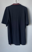 Load image into Gallery viewer, Psycho Bunny Mens Dark Blue Short Sleeve Collared Button Front Polo Shirt Size 7
