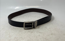Load image into Gallery viewer, Mens WM-19820 Brown Black Leather Adjustable Reversible Work Belt Size 34
