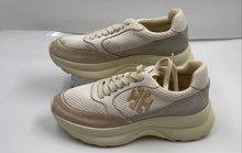Load image into Gallery viewer, Authentic Tory Burch Womens Kick White Cream Sneakers Shoes Size 6.5 M
