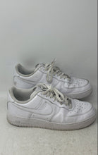 Load image into Gallery viewer, Nike Mens Air Force 1 07 CW2288-111 White Leather Lace-Up Sneaker Shoes Size 10

