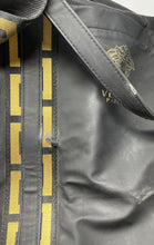 Load image into Gallery viewer, Versace Parfums Womens Black Inner Pockets Bottom Studs Tote Handbag
