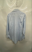 Load image into Gallery viewer, Brooks Brothers Mens Blue Long Sleeve Collared Dress Shirt Size 15 1/2
