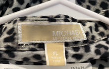Load image into Gallery viewer, Michael Kors Womens Multicolor Printed Long Sleeve Blouse Top Size XL
