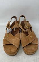 Load image into Gallery viewer, Aerosoles Womens Cora Brown Open Toe Buckle Ankle Strap Sandals Size 9.5 M

