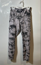Load image into Gallery viewer, Lululemon Womens Purple Black Tie-Dye Activewear Compression Leggings Size 4
