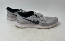 Load image into Gallery viewer, Nike Mens Free RN Gray Black Round Toe Low Top Lace-Up Sneaker Shoes
