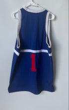 Load image into Gallery viewer, Taylor &amp; Madison Mens Blue Red Custom Cuba National Team Basketball Jersey Sz 50
