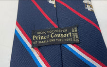 Load image into Gallery viewer, Prince Consort Mens Multicolor Striped Classic Adjustable Designer Necktie
