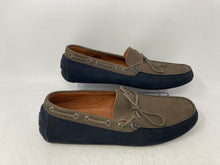 Load image into Gallery viewer, Saks Fifth Avenue Mens Green Blue Slip-On Loafers Shoes Size 11.5M
