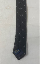 Load image into Gallery viewer, Club Room Mens Black Geometric Print Adjustable Long Designer Tie With Tags
