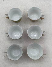 Load image into Gallery viewer, Lot Of 10 Pcs Multicolor Ceramic Classic Coffee &amp; Tea Demitasse Cup &amp; Saucer
