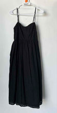 Load image into Gallery viewer, A New Day Womens Black Cotton Sleeveless Eyelet Maxi Dress No Size
