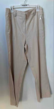 Load image into Gallery viewer, Karl Lagerfeld Paris Womens Beige Flat Front Straight Leg Ankle Pants No Size
