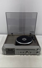 Load image into Gallery viewer, Magnavox Integrated Audio System 347H Cassette AM FM Receiver Turntable Untested
