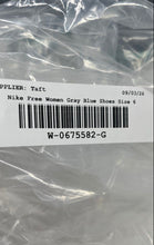 Load image into Gallery viewer, Nike Womens Free 4.0 V2 Gray Blue Lace-Up Low Top Sneaker Shoes Size 6
