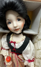 Load image into Gallery viewer, Edwin M. Knowles Heroine From The Fairy Tale Forests Snow White Porcelain Doll
