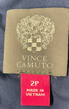 Load image into Gallery viewer, Vince Camuto Womens Blue Lace Cap Sleeve Crew Neck Bodycon Dress Size 2P
