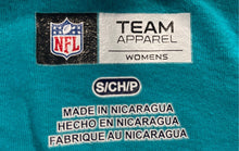 Load image into Gallery viewer, NFL Team Apparel Womens Green Cotton Miami Dolphins Sports T-Shirt Size S
