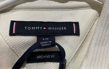 Load image into Gallery viewer, Tommy Hilfiger Mens Cream Long Sleeve Archive Fit Polo Sweatshirt Size L W/ Tag
