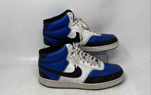 Load image into Gallery viewer, Nike Mens Court Vision Mid Game White Blue Black Lace-Up Sneaker Shoes Size 8
