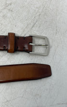 Load image into Gallery viewer, Cole Haan Mens Brown Leather Adjustable Buckle Dress Belt Size 32
