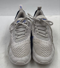 Load image into Gallery viewer, Authentic Nike Kids Air Max 270 Blue White Black Sneaker Shoes Size 3.5Y Dirty
