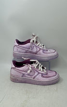 Load image into Gallery viewer, Nike Girls Air Force 1 LE DH2920-111 Purple Lace-Up Sneaker Shoes Size 7Y
