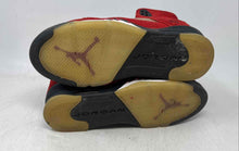 Load image into Gallery viewer, Nike Boys Air Jordan 5 Retro Red Suede Lace-Up Low Top Sneaker Shoes Size 6Y

