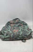 Load image into Gallery viewer, Vera Bradley Womens Green Floral Print Adjustable Shoulder Strap Backpack Bag
