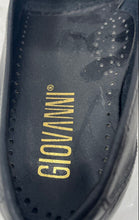 Load image into Gallery viewer, Giovanni Mens Black Leather Slip-On Round Toe Tassel Loafer Shoes Size 13D
