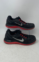 Load image into Gallery viewer, Nike Mens Dual Fusion Run 3 653596-003 Black Lace-Up Sneaker Shoes Size 9
