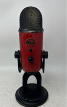 Load image into Gallery viewer, Blue Yeti Red Black Multi-Pattern Professional USB Condenser Microphone Untested
