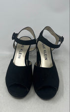 Load image into Gallery viewer, Anne Klein Womens Pearlina Black Ankle Strap Platform Sandals Size 10M
