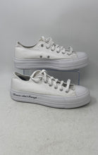 Load image into Gallery viewer, Converse Unisex CT All Star Platform A11189C White Tennis Shoes Size M 7.5 W 9.5
