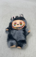 Load image into Gallery viewer, Pop Mart Gray Black The Monster Replica Labubu Collectible Plush Toy Figure

