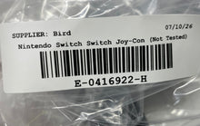 Load image into Gallery viewer, Nintendo Switch Black Joy-Con Grip Holder Gaming Controller Not Tested
