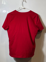 Load image into Gallery viewer, Banana Republic Womens Red V-Neck Luxe Touch Short Sleeve Pullover T-Shirt Sz L

