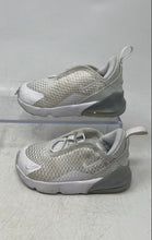 Load image into Gallery viewer, Nike Kids Air Max 270 DD1646-103 White Slip-On Low Top Sneaker Shoes Size 6C
