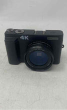 Load image into Gallery viewer, Model DC101 Black 4K Built-In Autofocus Digital Camera Untested
