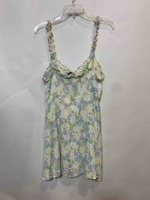 Load image into Gallery viewer, Zara Womens Beige Multi Floral Sleeveless V-Neck Sundress Size Large
