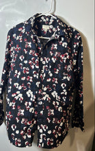 Load image into Gallery viewer, Club Monaco Mens Multicolor Collared Long Sleeve Button-Up Shirt Size Small
