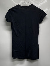 Load image into Gallery viewer, Armani Exchange Womens Black Short Sleeve Round Neck Pullover T-Shirt Size Small
