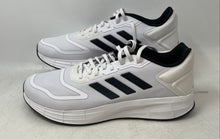 Load image into Gallery viewer, Adidas Mens Duramo 10 HQ4130 White Black Low Top Lace-Up Sneaker Shoes Size 11
